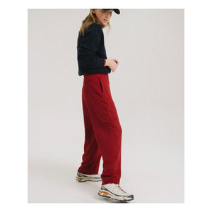 Tinsels - Brando Straight Leg Pants | Cherry Red