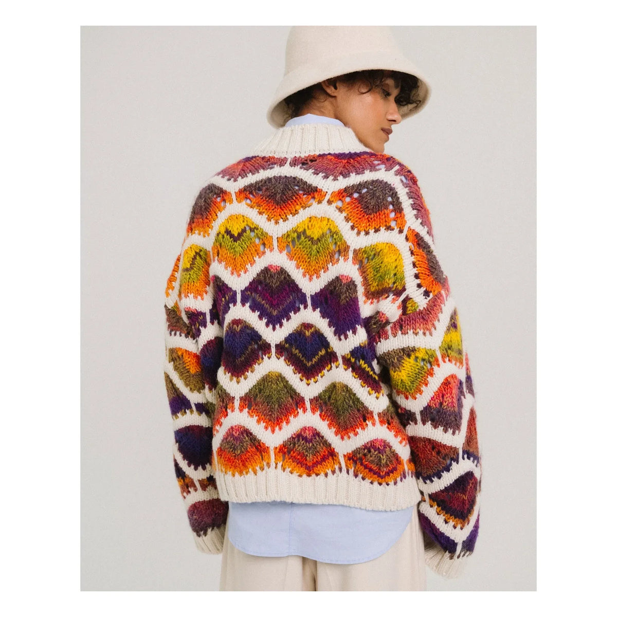 Tinsels - February Wool Sweater | Brown