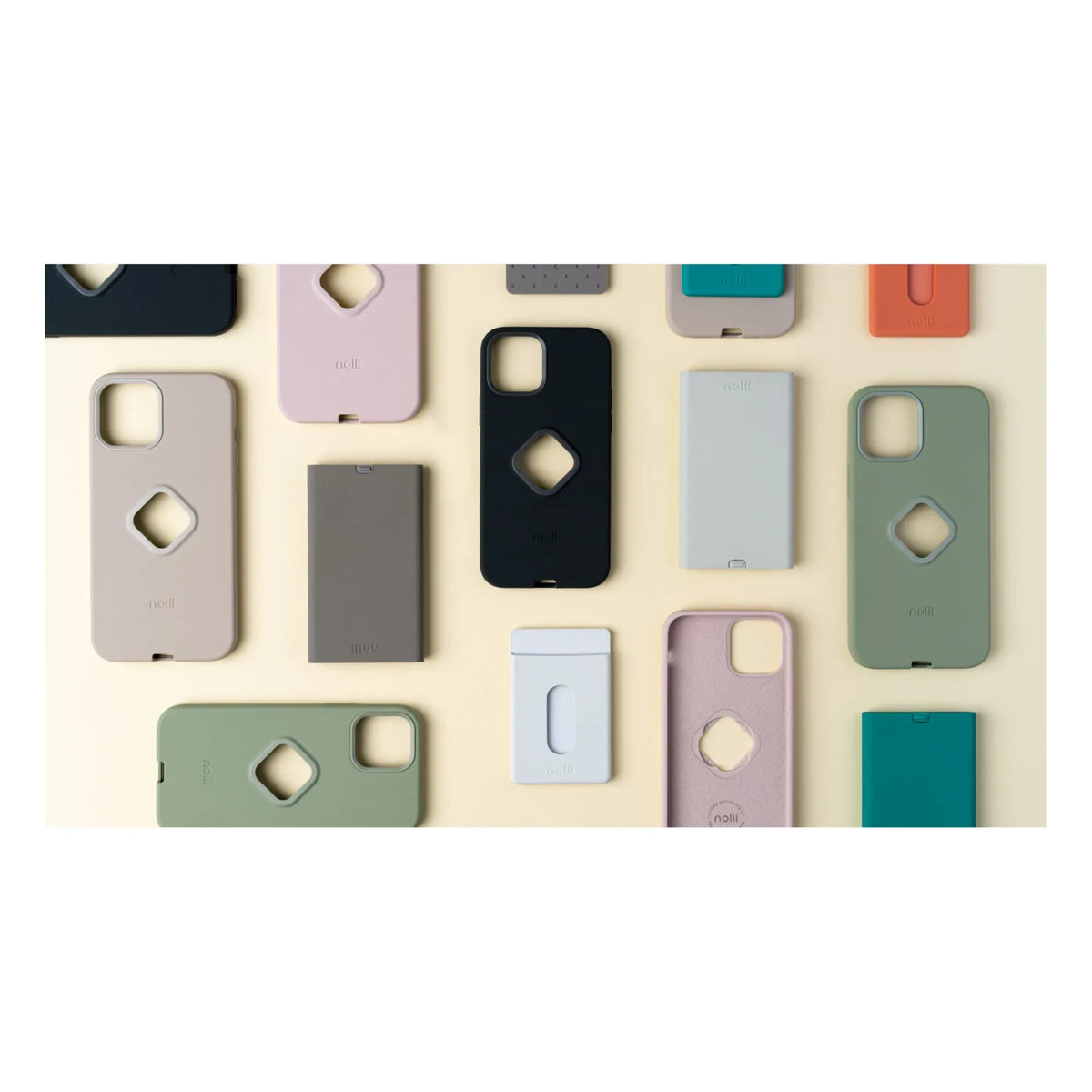Nolii - Couple iPhone Case | Light Grey