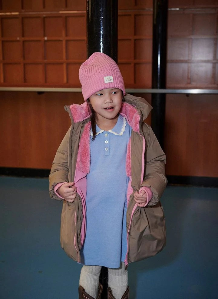 Copenhagen Colors - Long Puffer Coat | Hazel