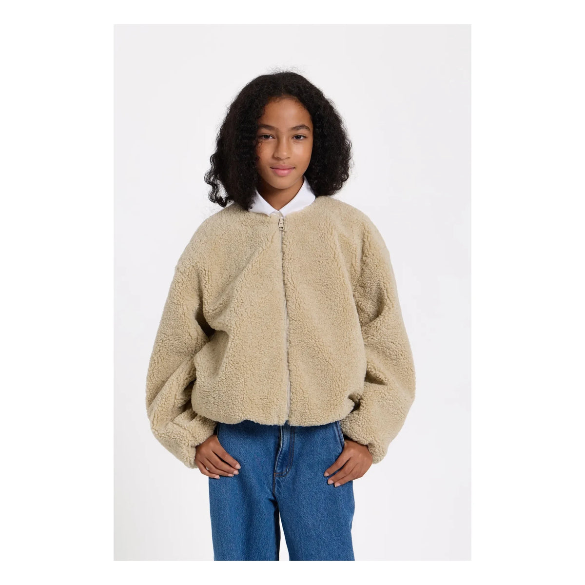 Smallable Kid - Chance Sherpa Jacket | Beige