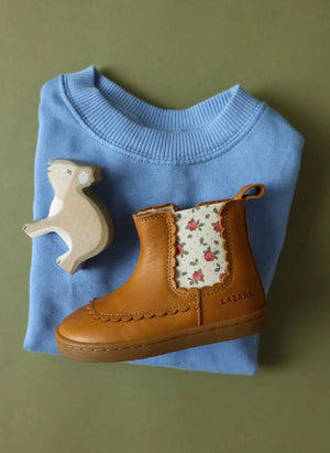 Lazare - Isaure Fleurs Boots | Caramel