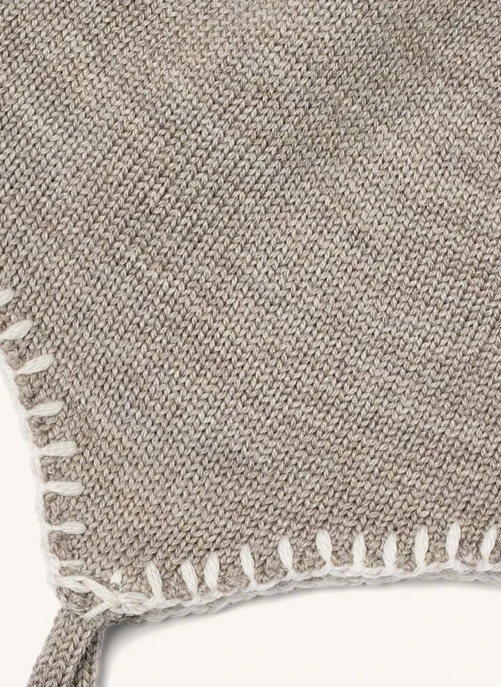 Wheat - Pomma Merino Wool Beanie | Beige