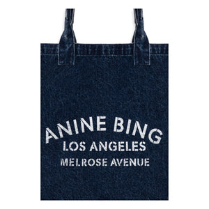 Anine Bing - Leo Denim Tote Bag | Blue