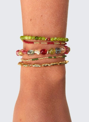 Anni Lu - Clemence Bracelet | Cherry Red