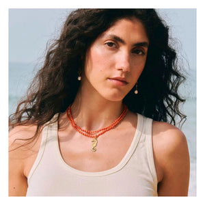Alhaja - Coralina Cavaletto Necklace | Gold