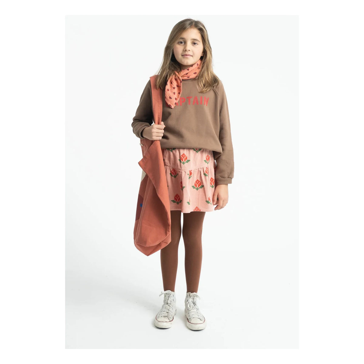 Piupiuchick - Captain Sweatshirt Organic Cotton | Brown