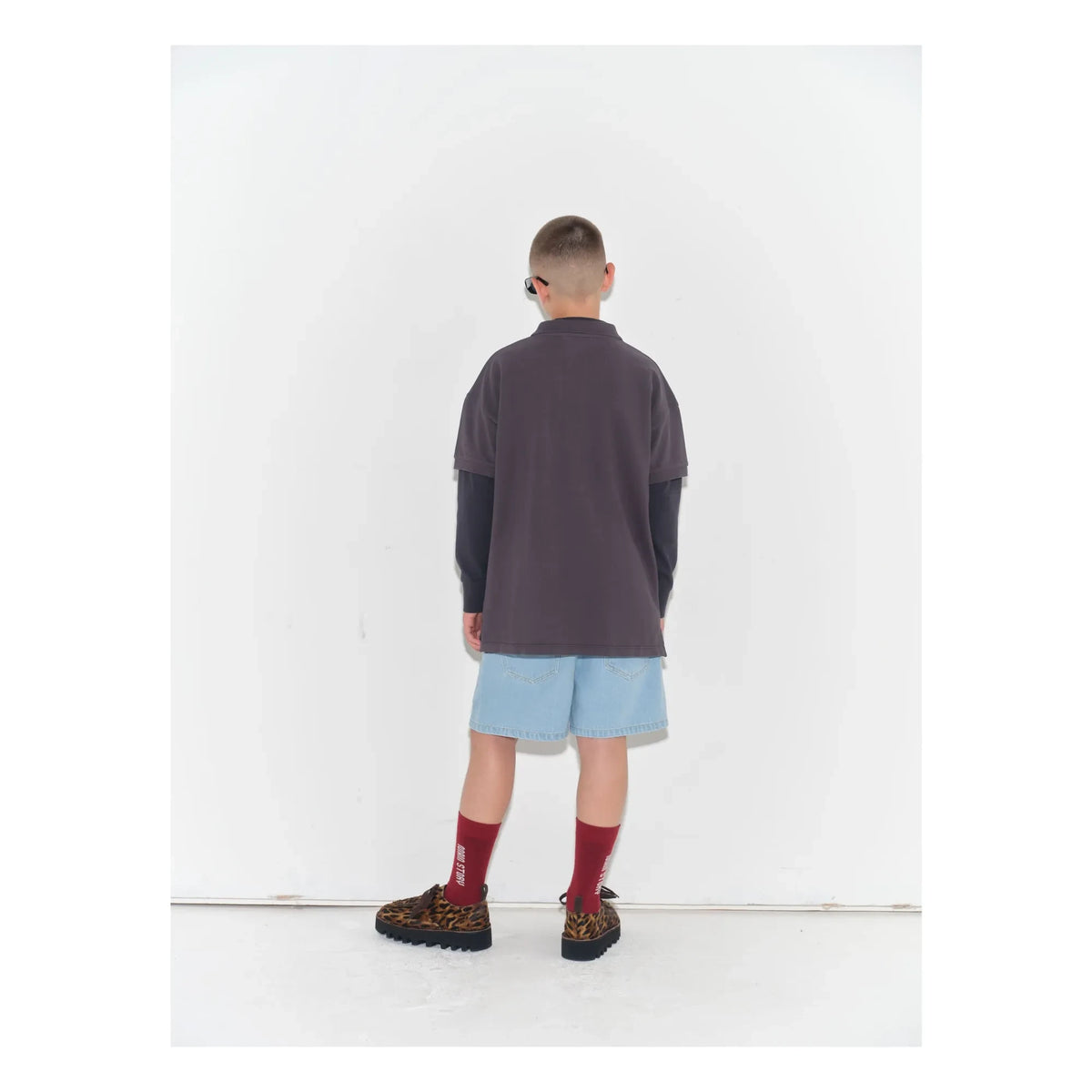 Main Story - Organic Cotton Denim Shorts | Light Blue