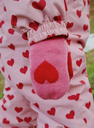 Konges Sløjd - Collette Wool Fingerless Gloves | Pink