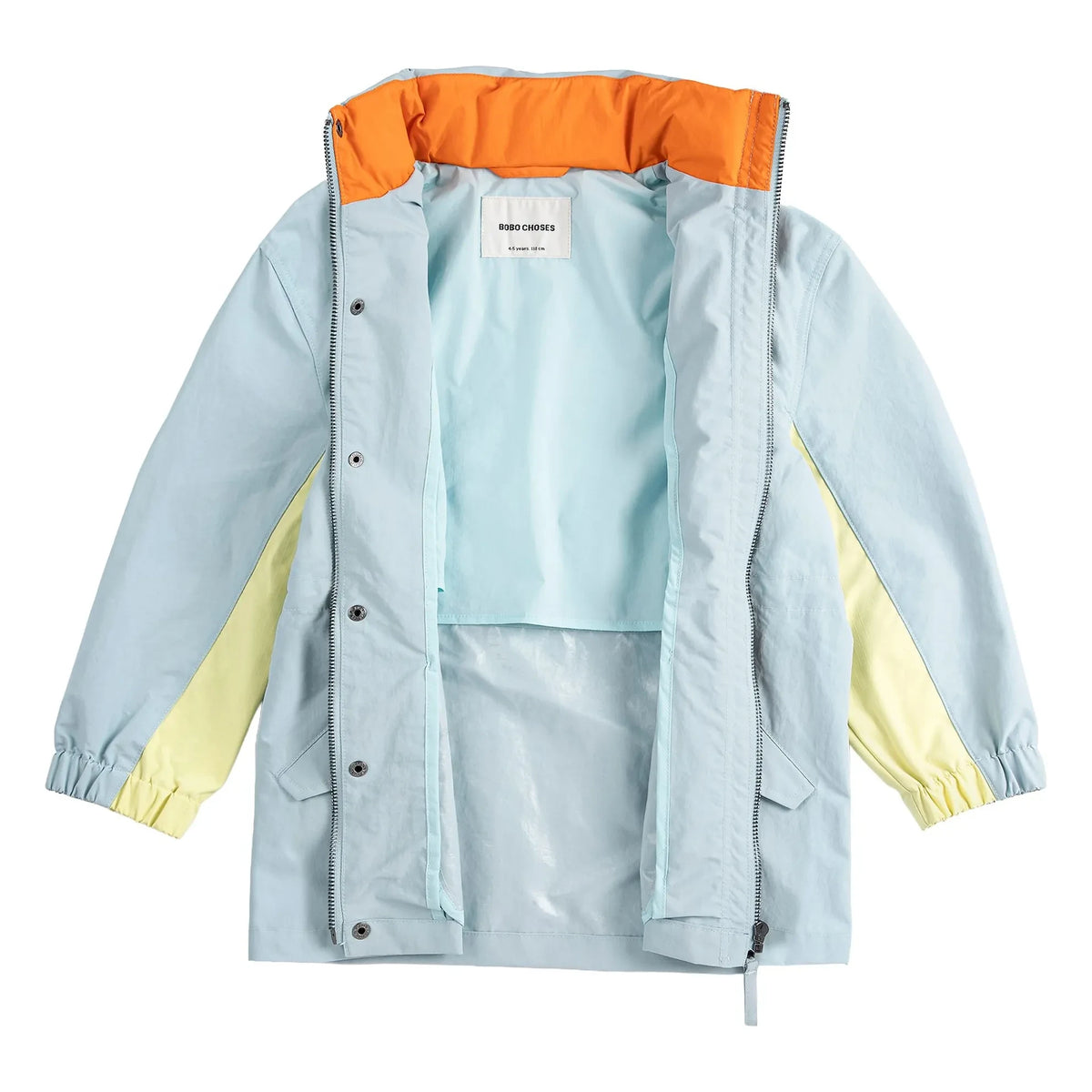 Bobo Choses - Recycled Fiber Waterproof Coat | Light Blue