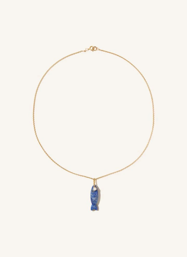 Camille Colette Studio - Isola Lapis Lazuli Necklace | Multi-Colored