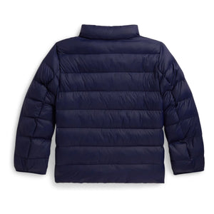 Ralph Lauren - Recycled Fiber Logo Padded Jacket | Navy
