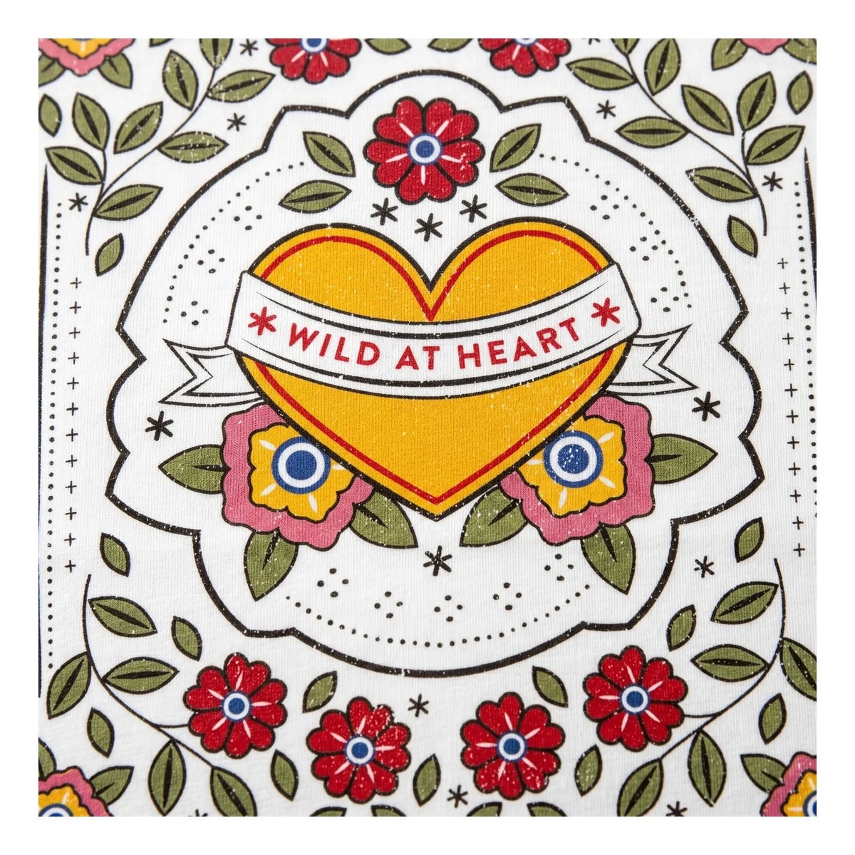Hundred Pieces - Luna Wild at Heart T-shirt | Off-white