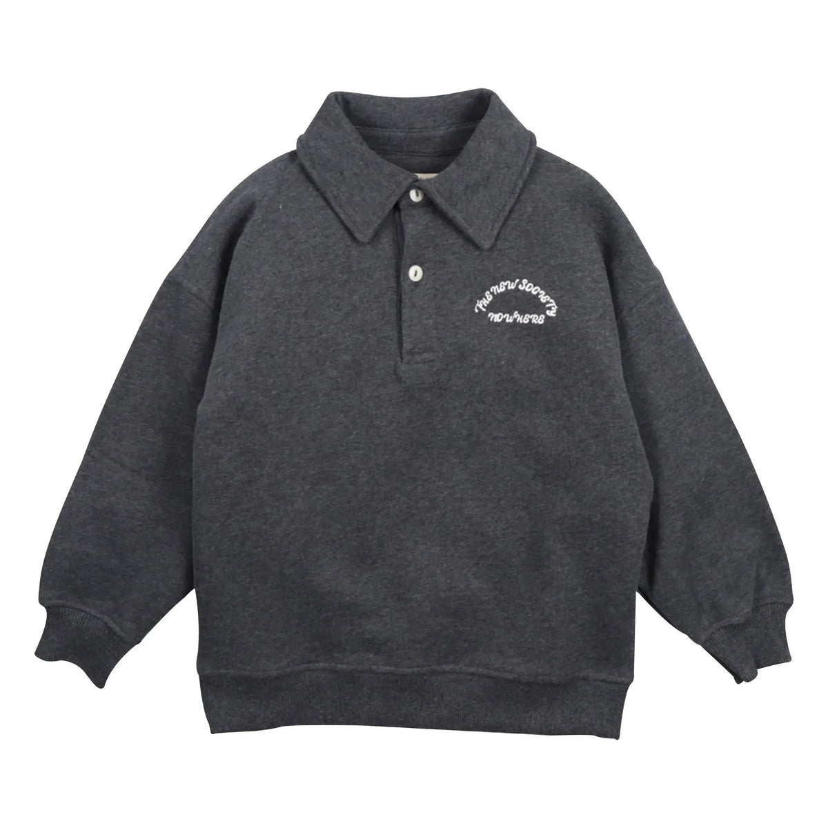 the new society - Polo Nico | Dark Grey