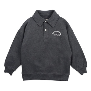 the new society - Polo Nico | Dark Grey