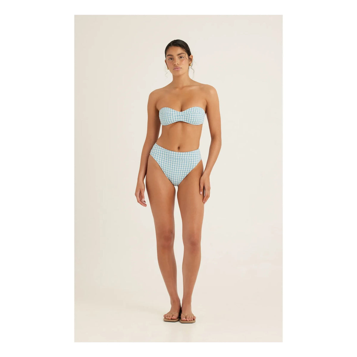 Peony - Vichy Mayo Bottom | Blue