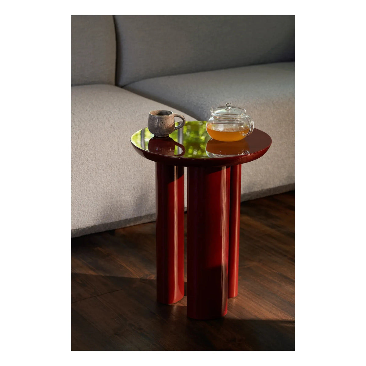 & Tradition - Tung JA3 Side Table | Dark Red