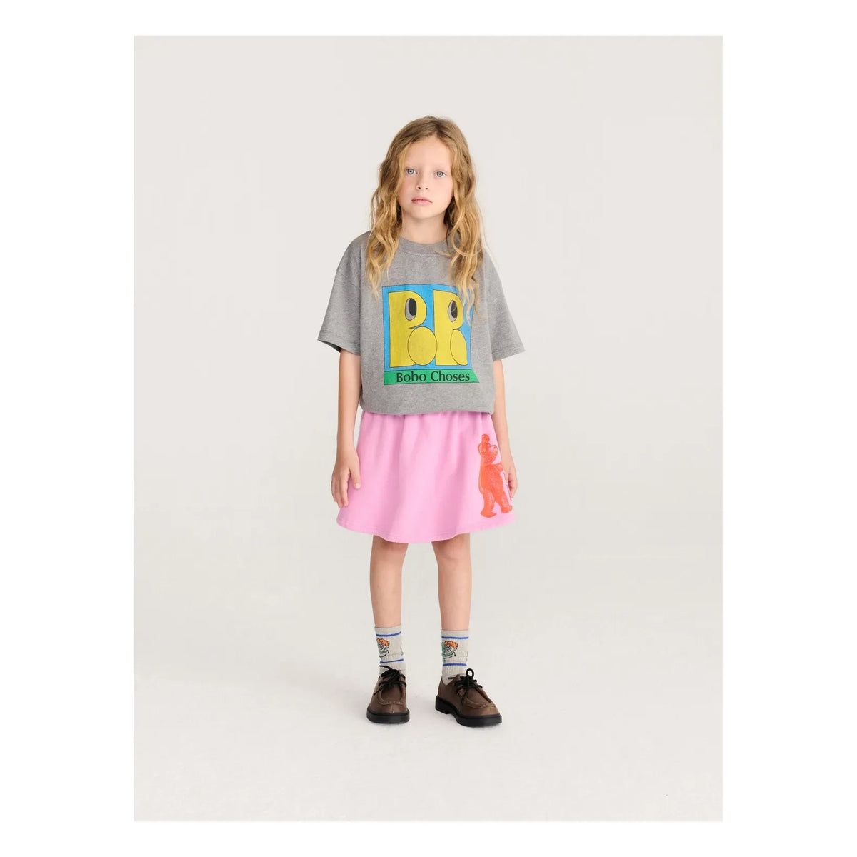 Bobo Choses - Bobo T-shirt | Grey Marl