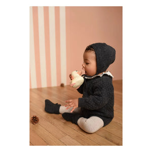 Lililotte - Diego Wool Romper | Gray Melange