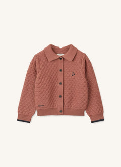 Liewood - Jane Embroidered Cardigan | Pink