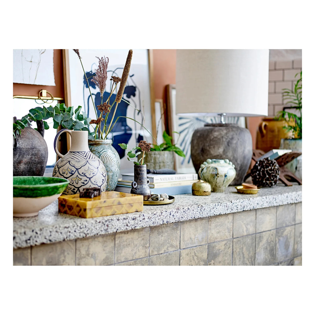 Bloomingville - Moez Bowl | Green