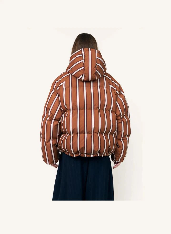 Lollys Laundry - Shleby LS down jacket | Rust