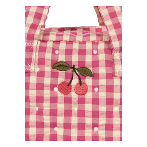 Konges Sløjd - Vichy baby changing bag | Pink