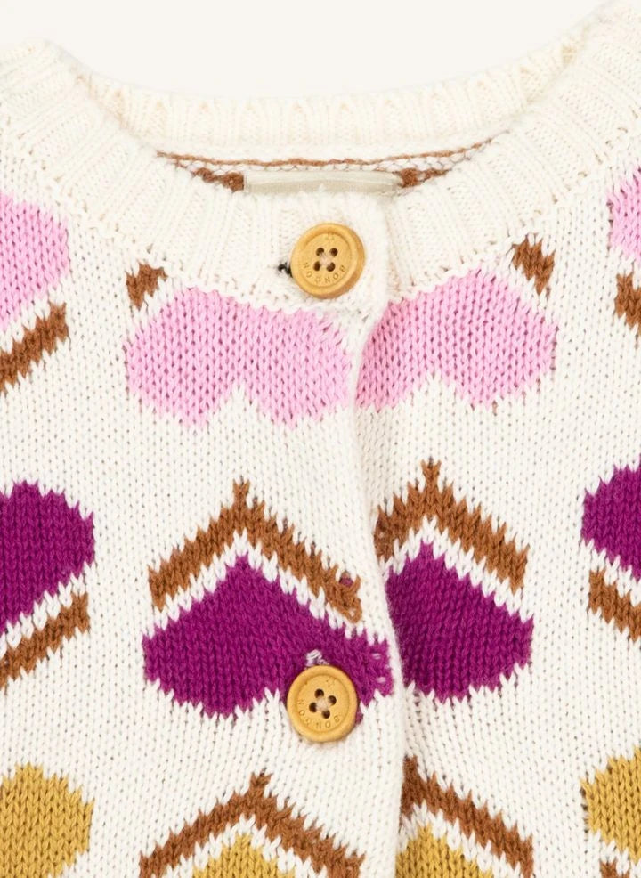 Bonton - Maligne Baby Cardigan | Ecru