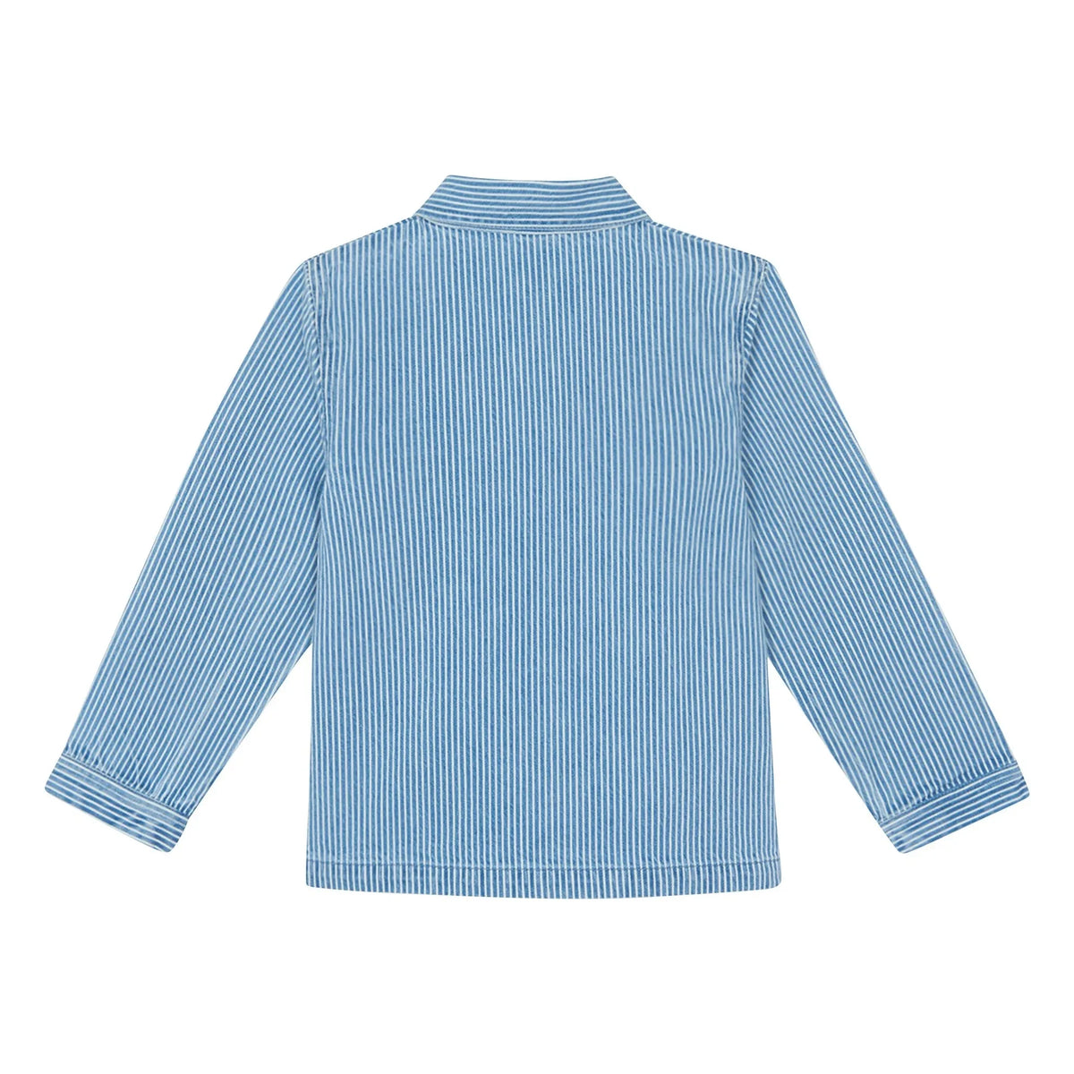 Bonton - Nineties Striped Overshirt | Blue
