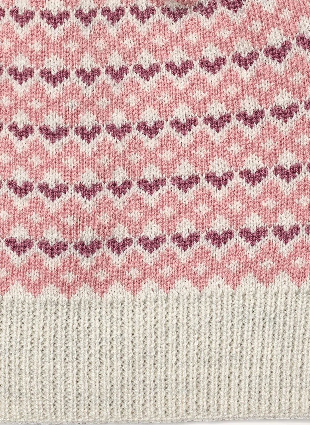 Wheat - Doonia Merino Wool Beanie | Pink