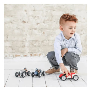 Baghera - Racing Car | Silver Grey