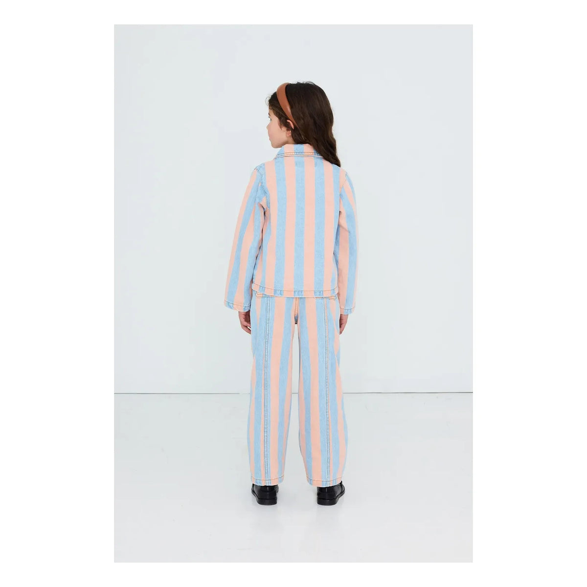 Tinycottons - Striped Jeans | Light Blue