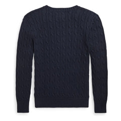 Ralph Lauren - Logo Cable Sweater | Navy Blue