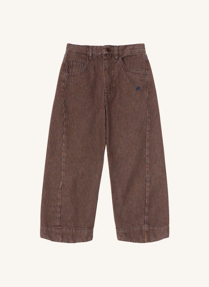 True Artist - N°14 Striped Organic Cotton Jeans | Dark Blue