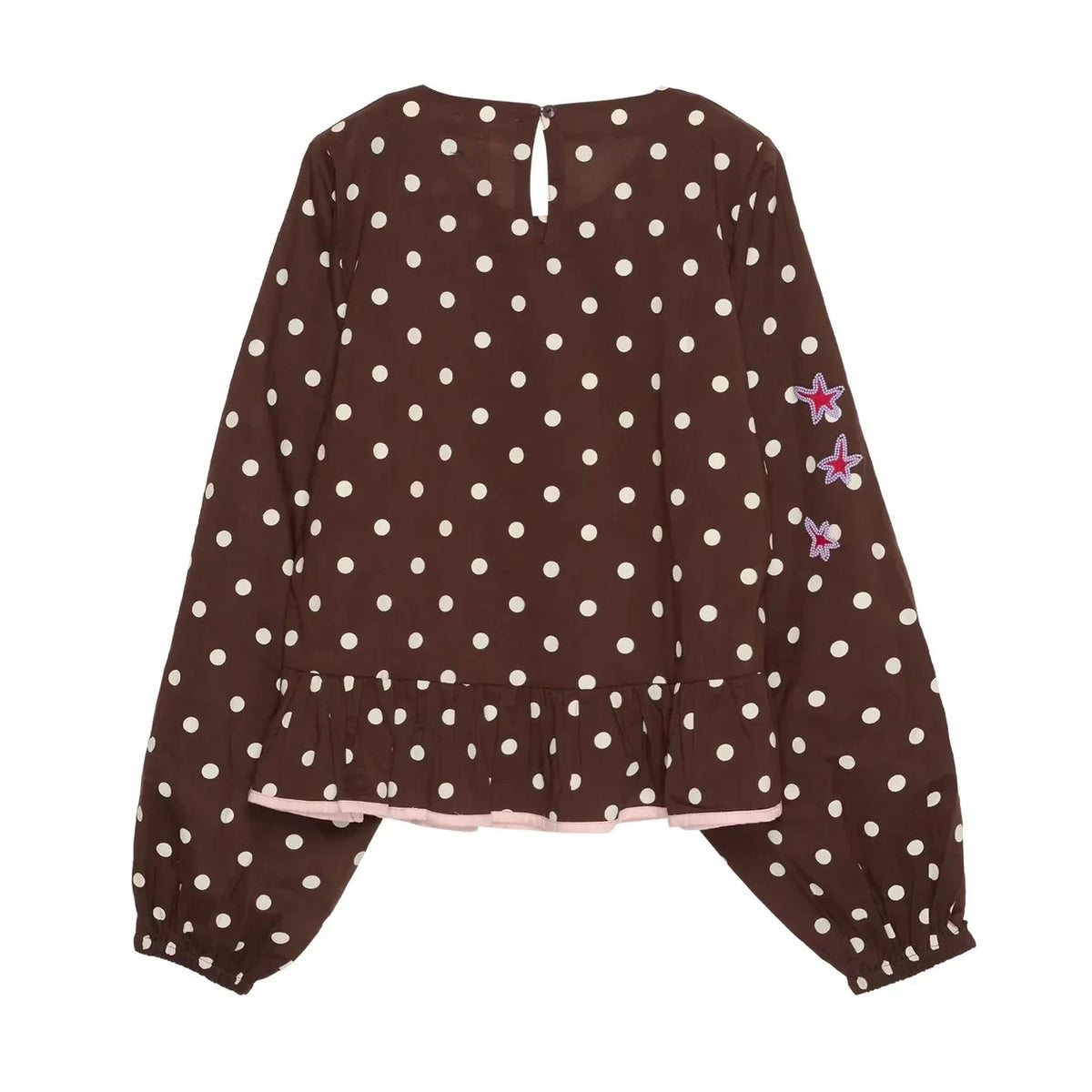 SISSEL EDELBO - Diana organic cotton blouse | Brown