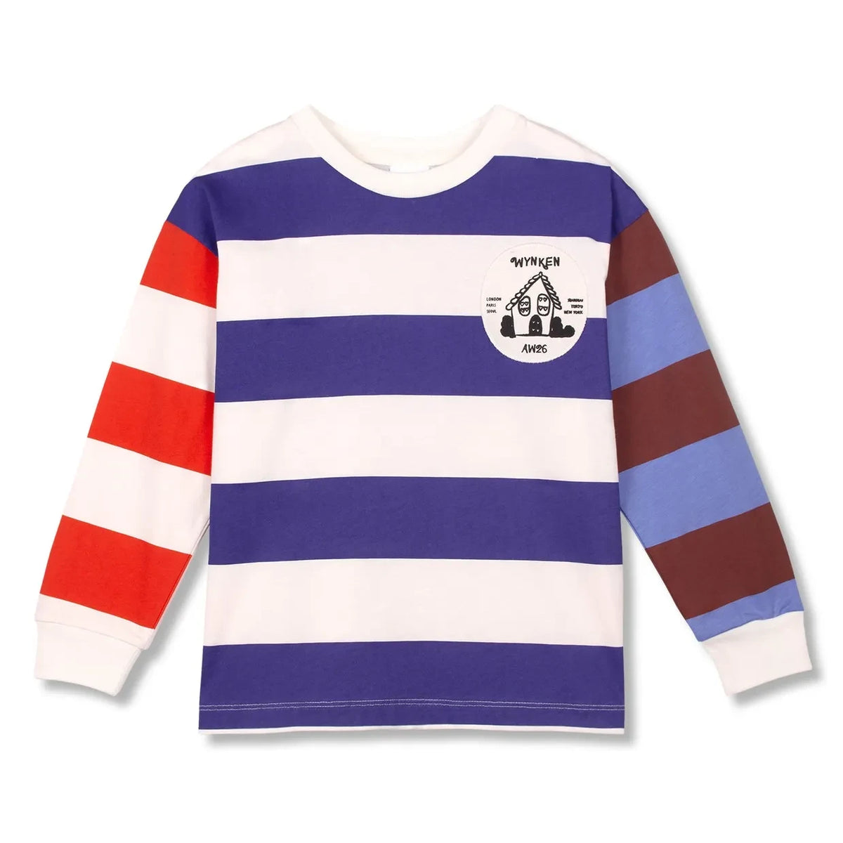 Wynken - Striped T-Shirt | Blue