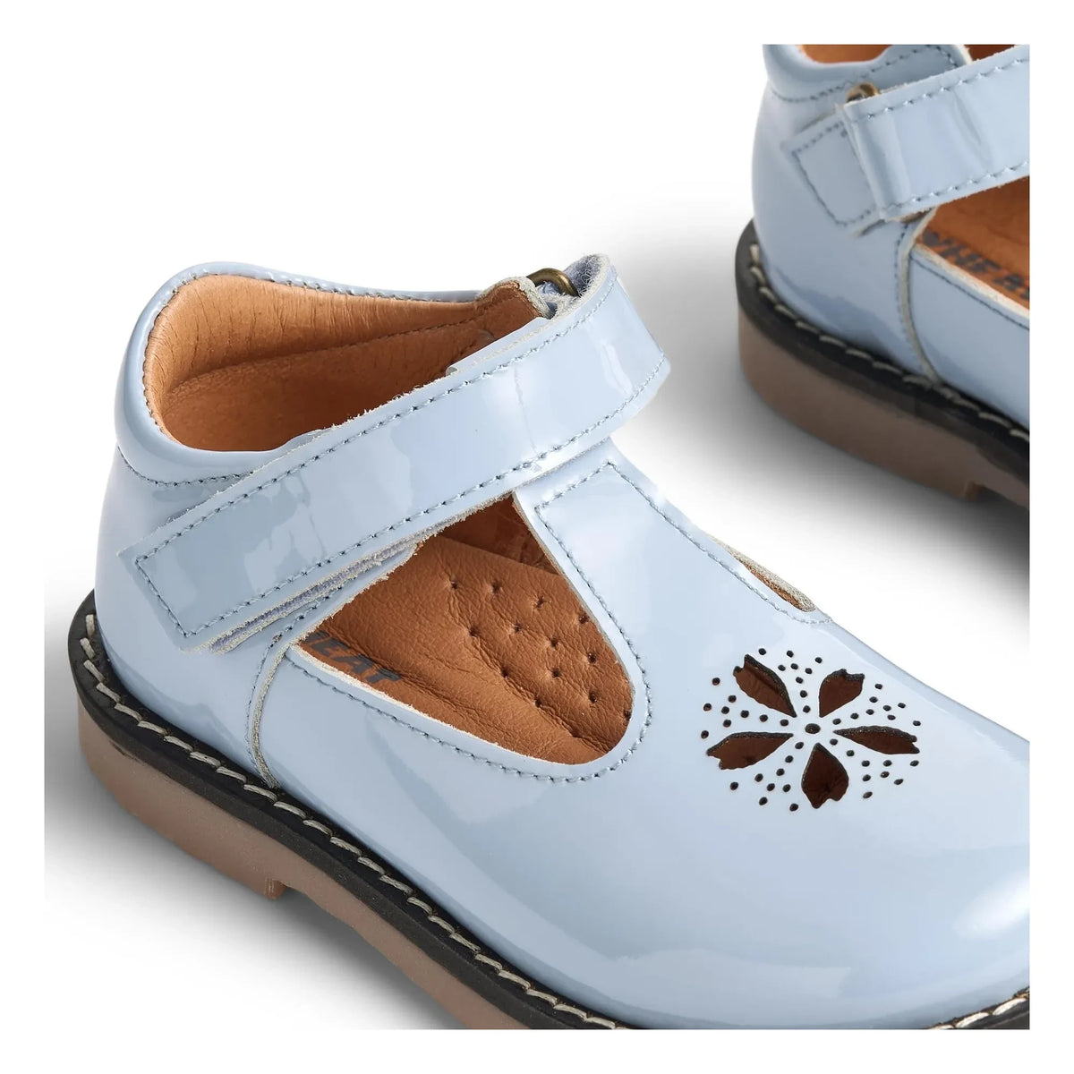 Wheat - Mary Jane Shelby Sandals | Light Blue