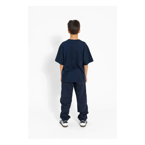 Smallable Kid - Clifton Organic Cotton Jogger Pants | Navy