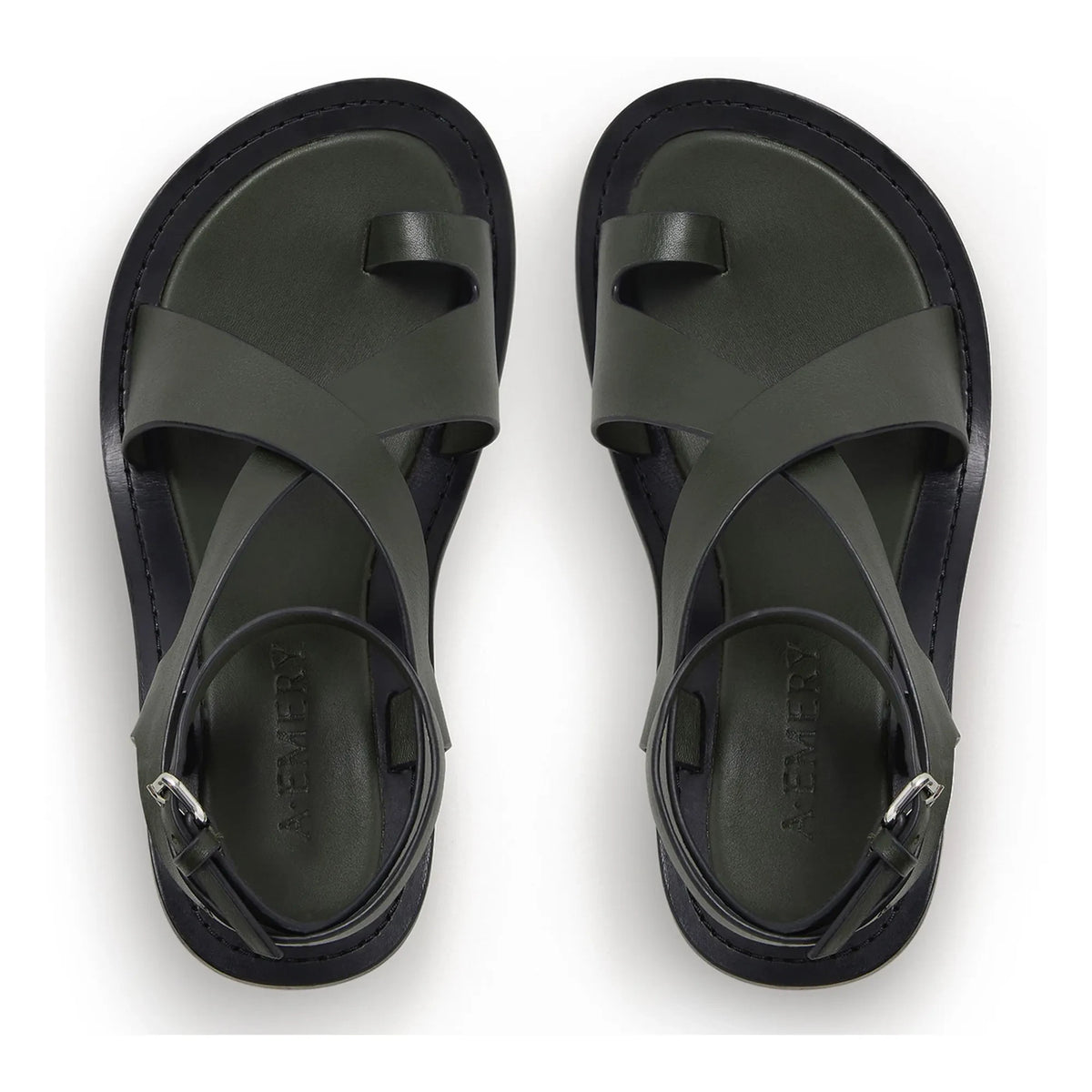 A. Emery - Lulu sandals | Dark green