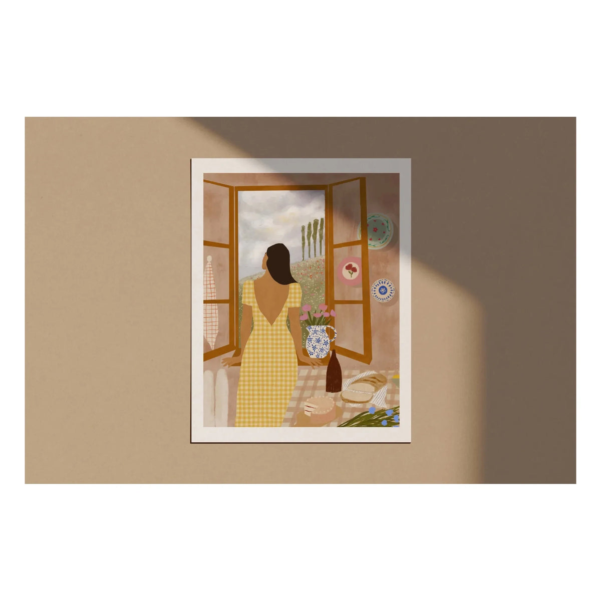 Carla Llanos - Country House Poster