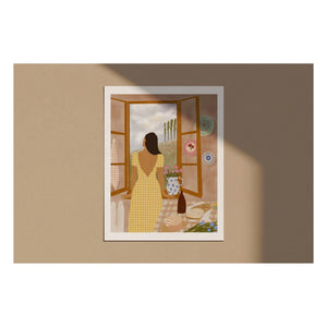 Carla Llanos - Country House Poster