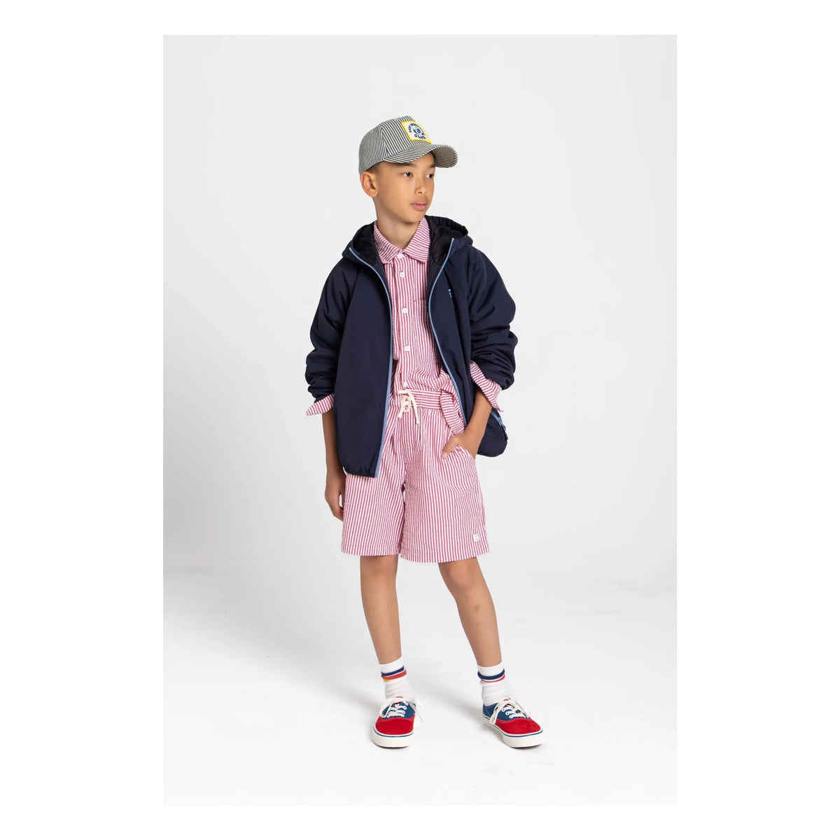 Smallable Kid - Hardy water-repellent jacket | Night blue