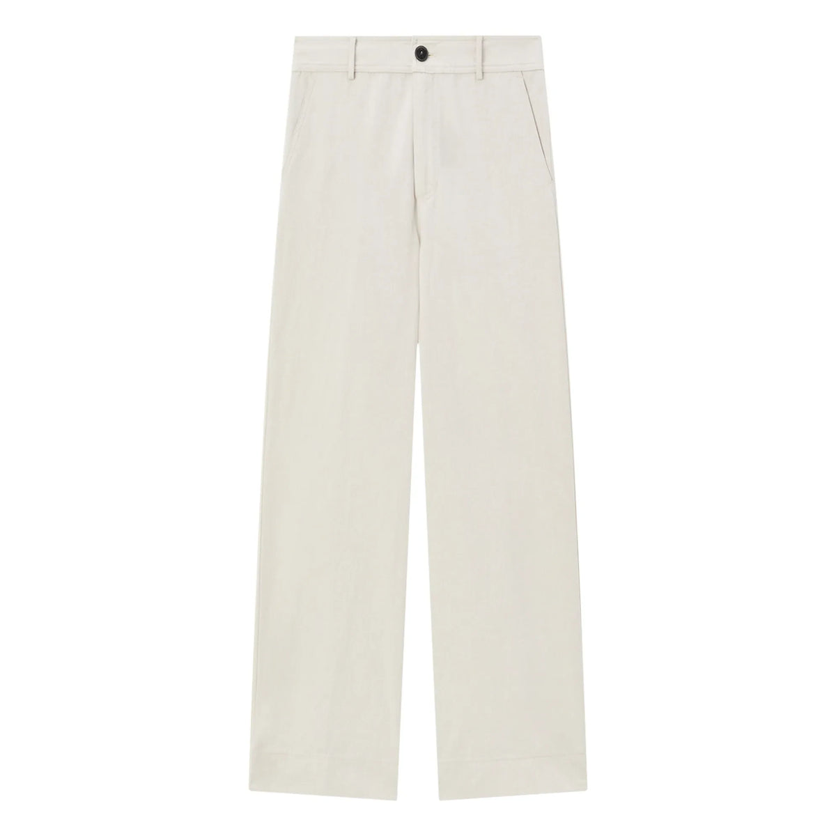 Pomandère - Wide-Leg Pants | White