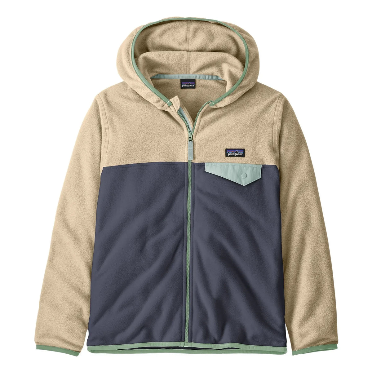 Patagonia - Micro D Snap-T Recycled Fiber Fleece Jacket | Navy