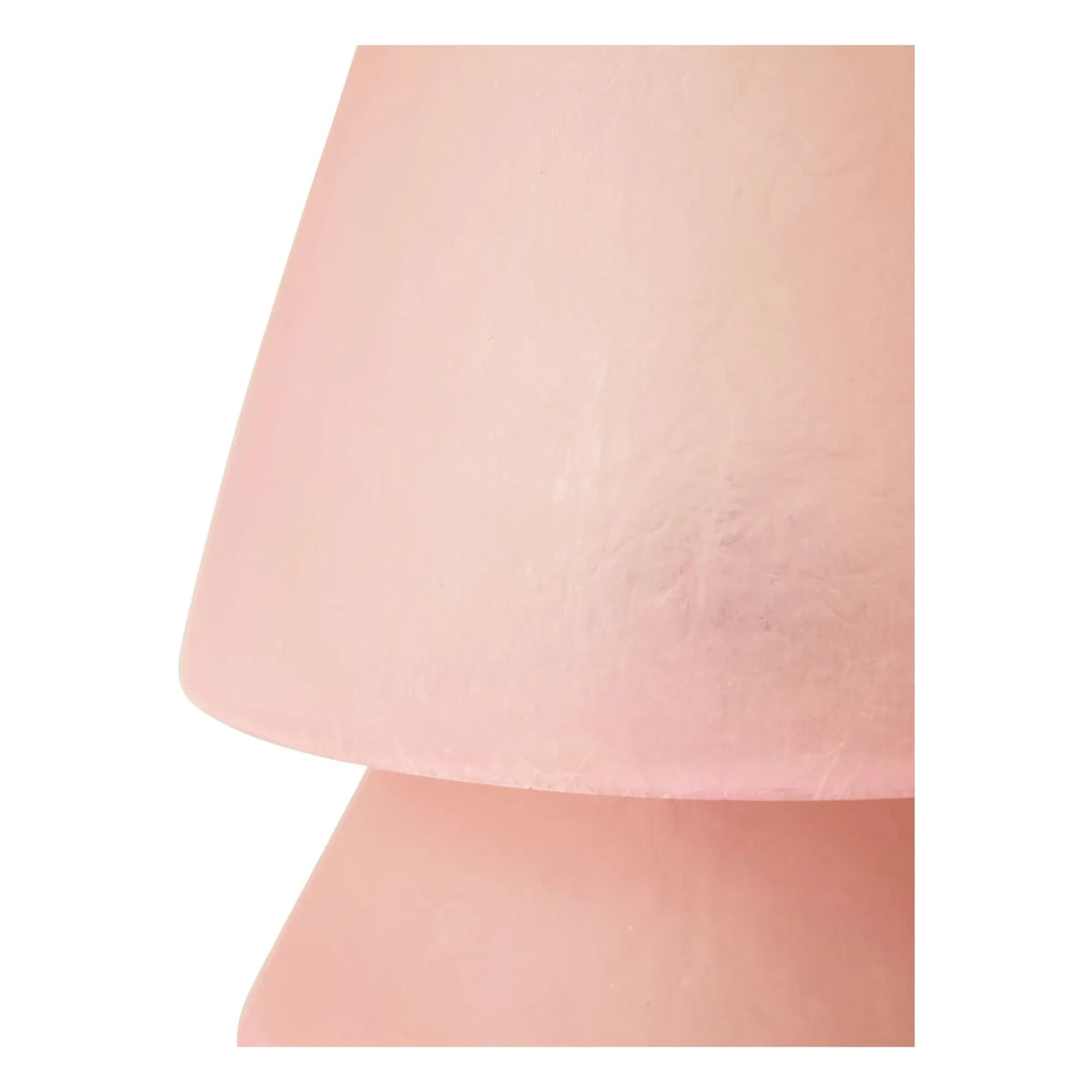 HKliving - Low-profile fiberglass table lamp | Pink