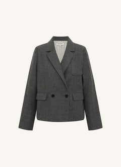 Lollys Laundry - Antonella Wool Blazer | Grey