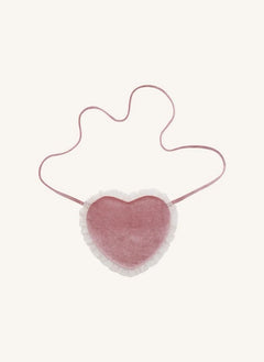 Mimi & Lula - Velvet Heart Bag | Pink