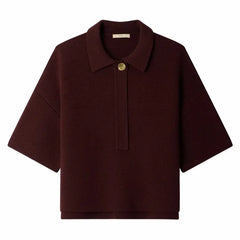 Sessùn - Rigel organic cotton polo shirt | Plum