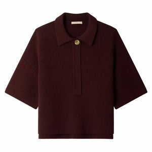 Sessùn - Rigel organic cotton polo shirt | Plum