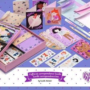 Djeco - Lucille Stationery Set
